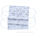 Disposable Medical Children's Surgical Mask Earloop Design